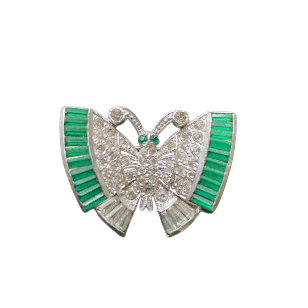 Beautiful Art Deco-Style Butterfly Pin